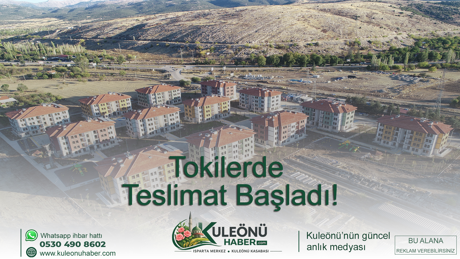 KULEÖNÜ'DE TOKİ TESLİMATI