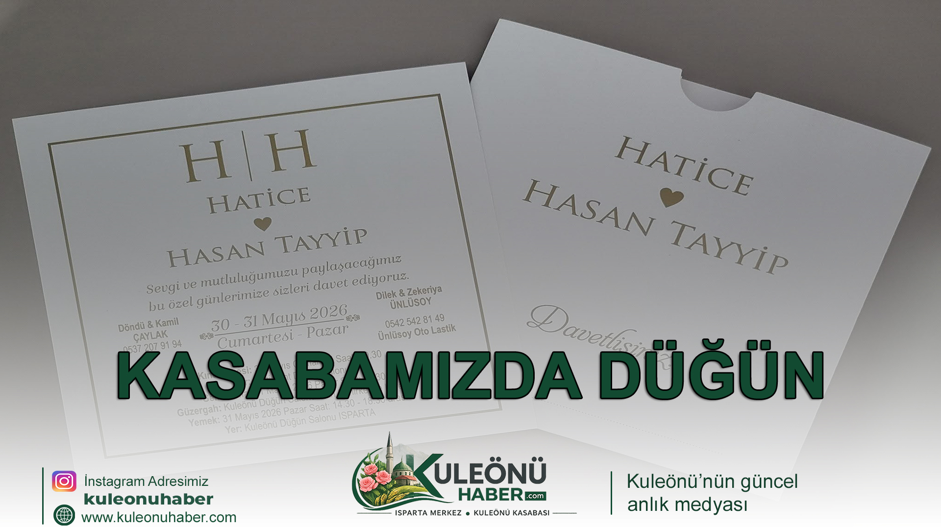KASABAMIZDA DÜĞÜN